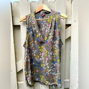 Vince Camuto Floral Sleeveless Top